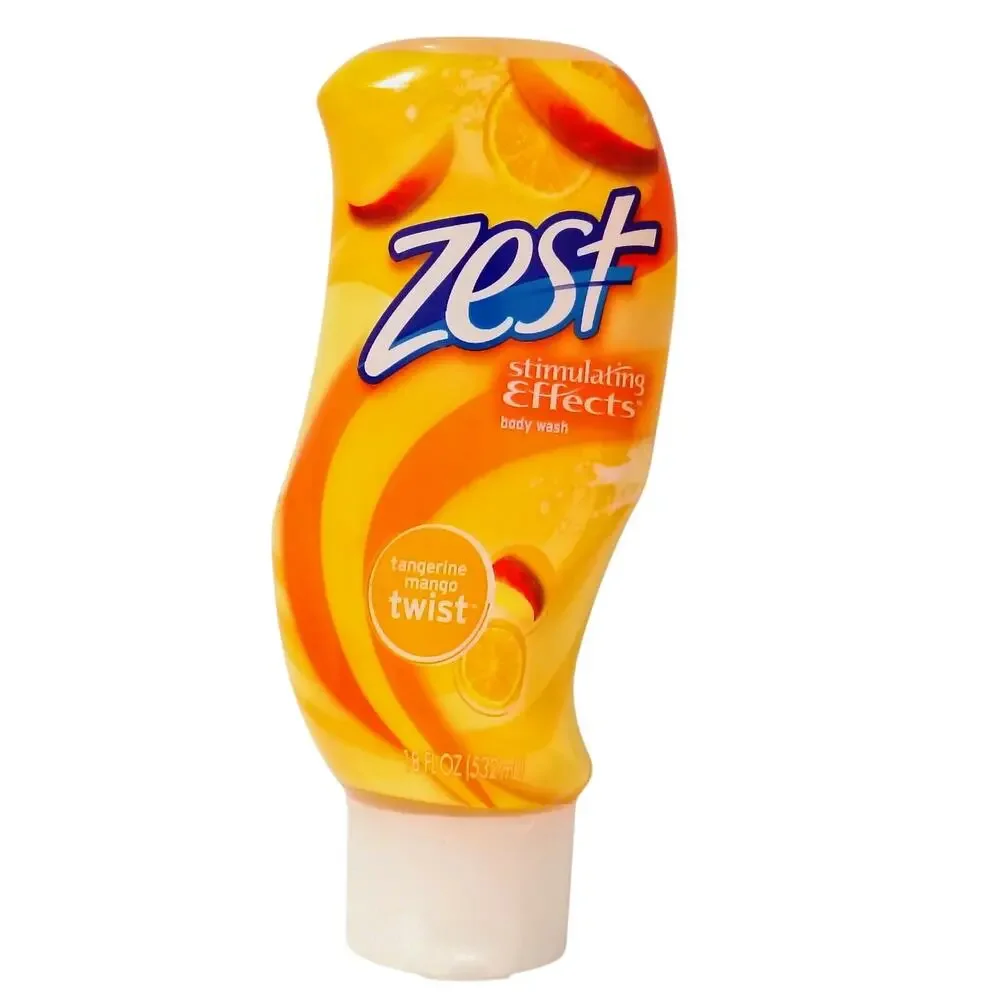 Zest Tangerine Mango Twist Body Wash Stimulating Effects 18 oz. NEW Discontinued